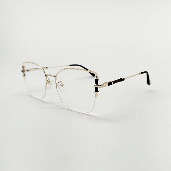 ÓCULOS DE GRAU TRITON EYEWEAR QUADRADO METAL DOURADO