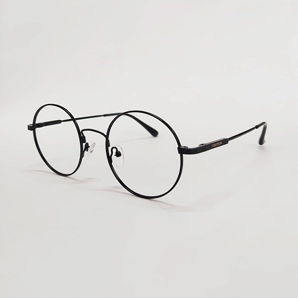 ÓCULOS DE GRAU TRITON EYEWEAR REDONDO METAL