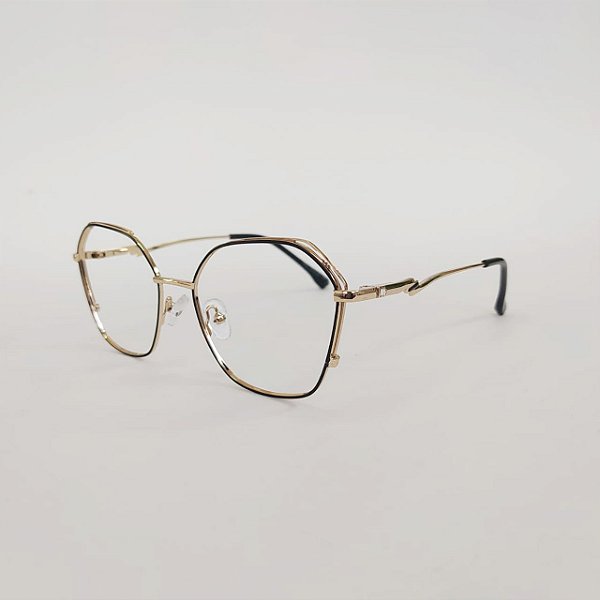 ÓCULOS DE GRAU TRITON EYEWEAR HEXAGONAL METAL
