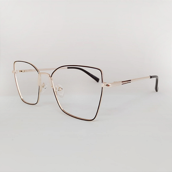 ARMAÇÃO DE GRAU TRITON EYEWEAR GATINHO METAL