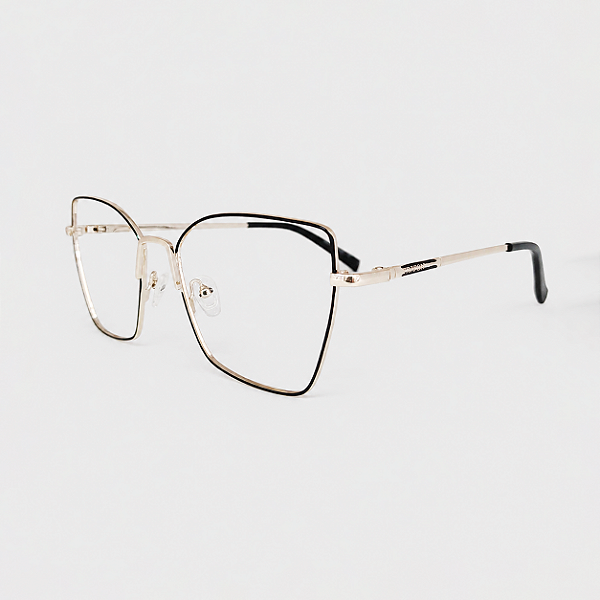 ARMAÇÃO DE GRAU TRITON EYEWEAR GATINHO METAL