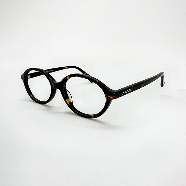 ÓCULOS DE GRAU TRITON EYEWEAR OVAL ACETATO
