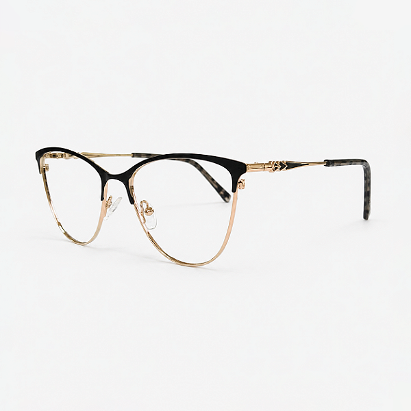 ARMAÇÃO DE GRAU TRITON EYEWEAR GATINHO METAL
