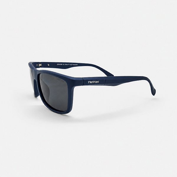 ÓCULOS DE SOL TRITON EYEWEAR POLARIZADO QUADRADO ACETATO AZUL