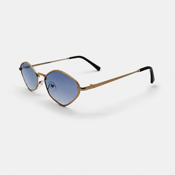 ÓCULOS DE SOL TRITON EYEWEAR HEXAGONAL METAL COBRE