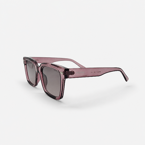 ÓCULOS DE SOL TRITON EYEWEAR QUADRADO ACETATO ROSA