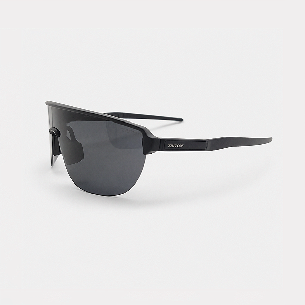 ÓCULOS DE SOL TRITON EYEWEAR ESPORTIVO ACETATO PRETO