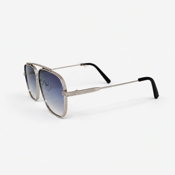 ÓCULOS DE SOL TRITON EYEWEAR AVIADOR METAL PRATA