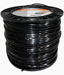 Fio de Corte Quadrado Ø 3,3 mm x 228,0 mt Preto