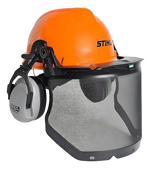 Capacete Florestal Stihl (COM ABAFADOR DE RUIDOS)