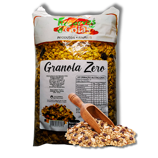 Granola Zero 500g – Cajuzin
