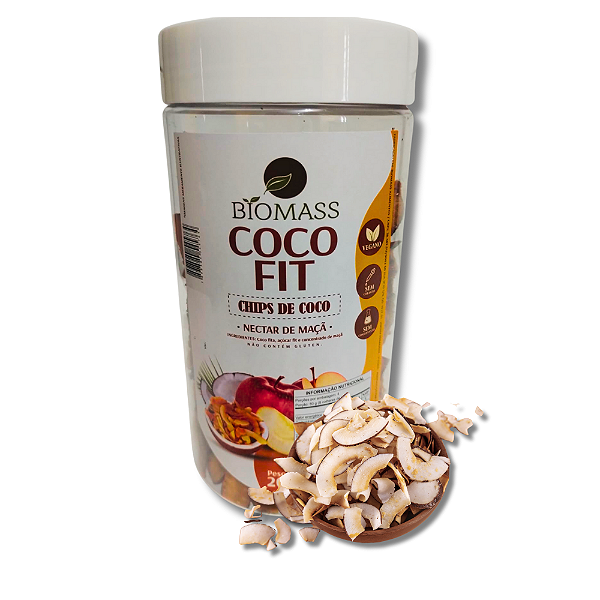 Chip de Coco Néctar de Maçã 200g – Cajuzin