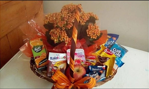 Cesta de café da manha Bon Jour