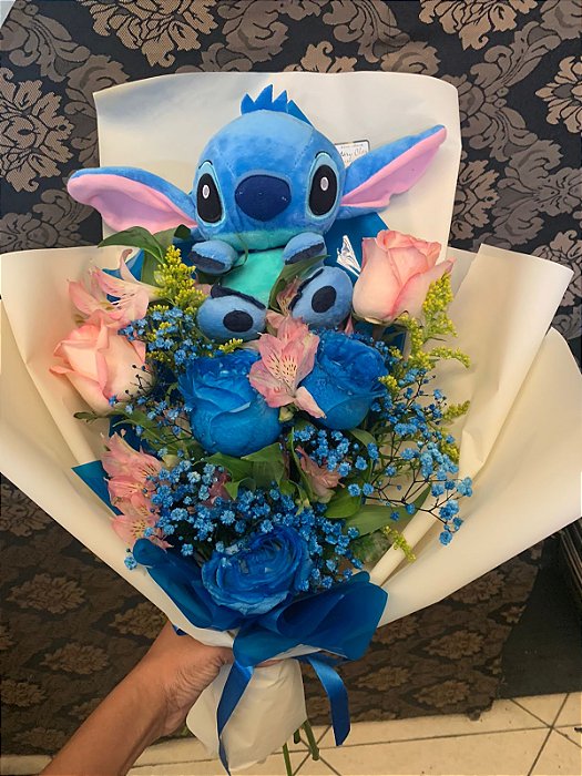 Ramalhete com stitch