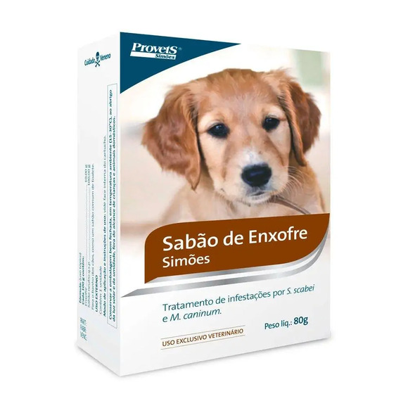 Sabão De Enxofre Simões 80 ml