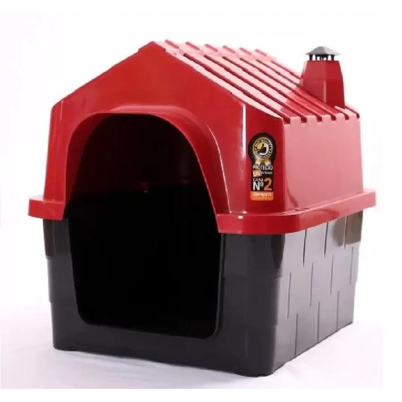 Casa de Cachorro Média Vermelha N. 02
