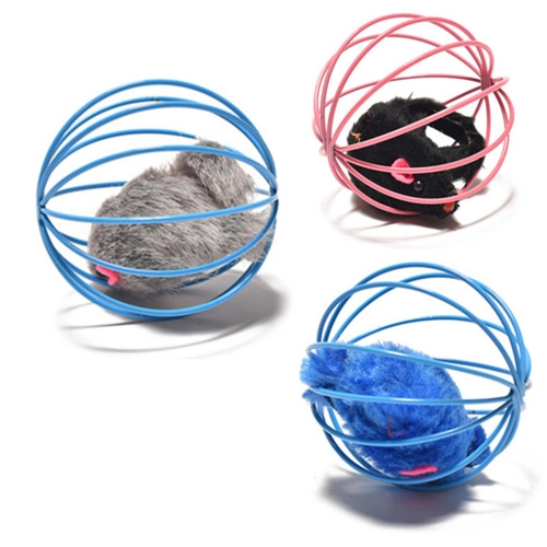 Brinquedo Smart Pet Bola De Metal com Rato