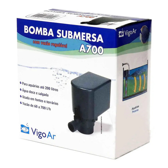 Bomba Submersa A-700 Vigo Ar 110 V