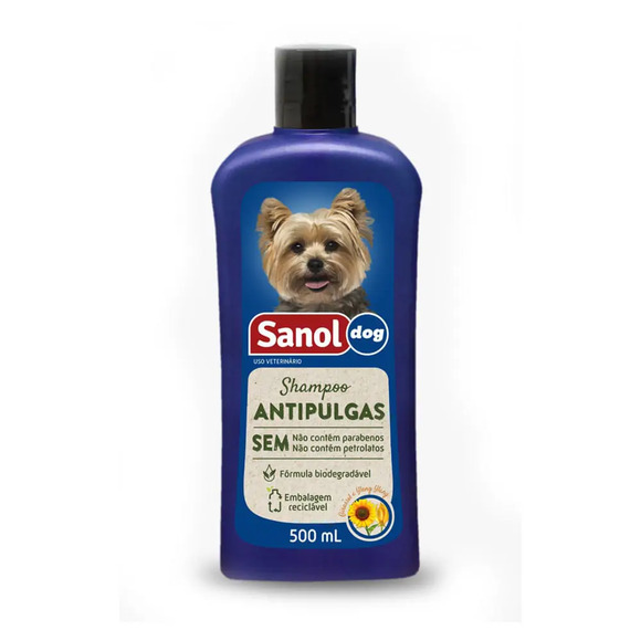 Shampoo Antipulgas Sanol 500 ml