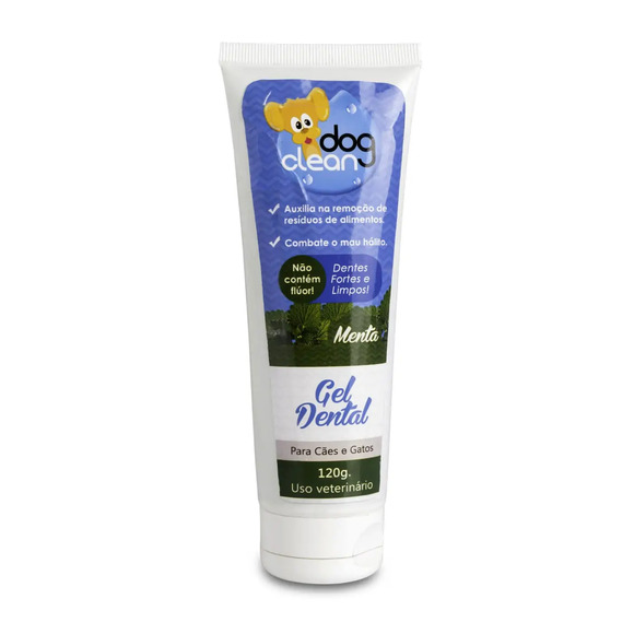 Gel Dental Menta Dog Clean 120 G