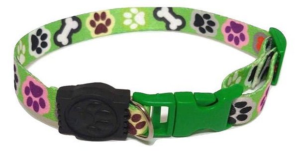 Coleira com Patinhas