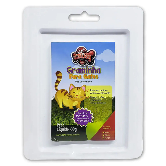 Graminha para Gatos CatDog 60 g