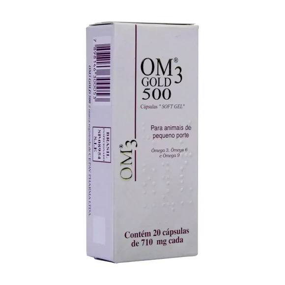 Suplemento Om3 Gold 500 até 10kg