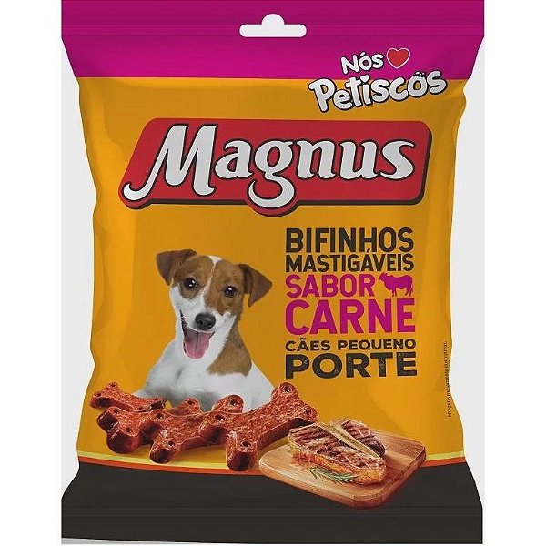Bifinho Magnus Carne Peq Port 60 g