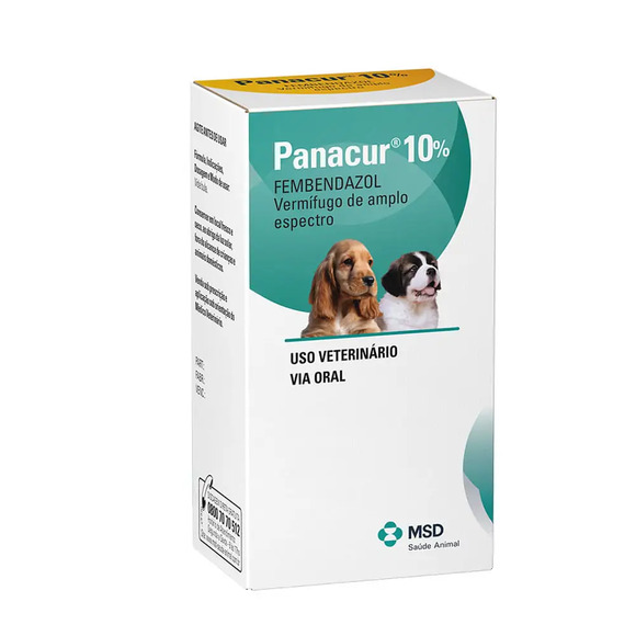 Vermífugo Panacur 10% para Cães 20 ml
