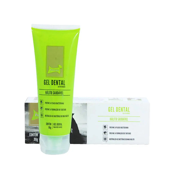 Gel Dental Petmais Hálito Saudável 90g