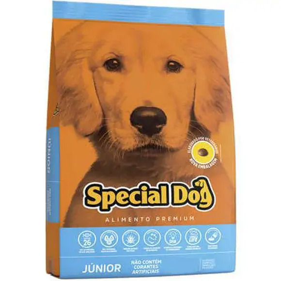Ração Special Dog Júnior Premium Cães Filhotes 10,1 kg
