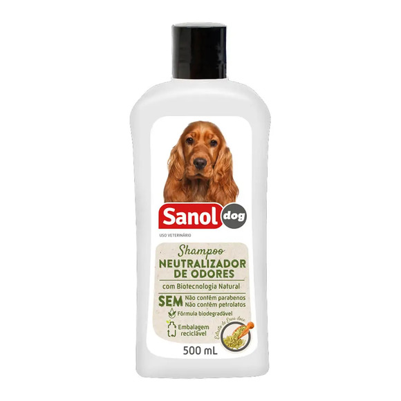 Shampoo Neutralizador de Odores Sanol 500 ml