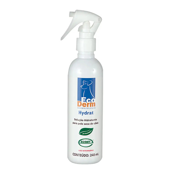 Solução Hidratante Ecoderm Hydrat 240ml - Ecovet