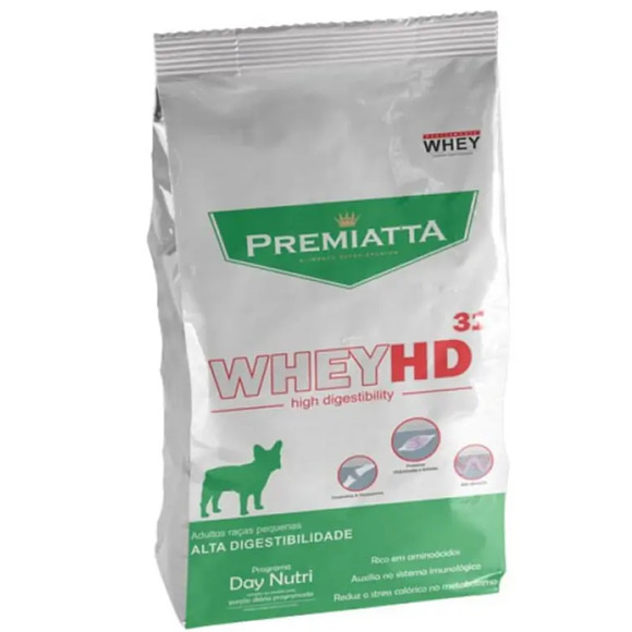 Ração Premiatta Whey HD Cães Raças Pequenas 3 Kg