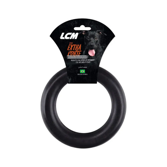 Brinquedo Anel Extra Forte de Borracha Maciça LCM G