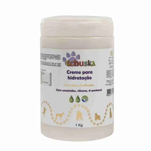 Máscara De Hidratação Para Pelos Danificados Tchuska Único