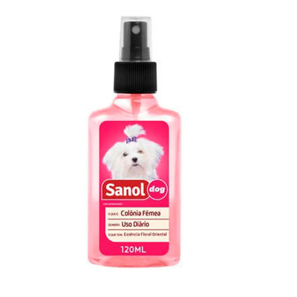 Colônia Fêmea Sanol Dog 120 ml