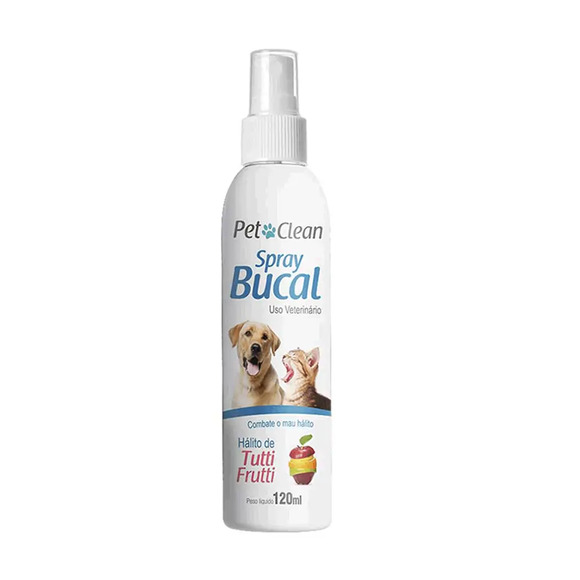 Spray Bucal Tutti-Frutti Pet Clean 120ml