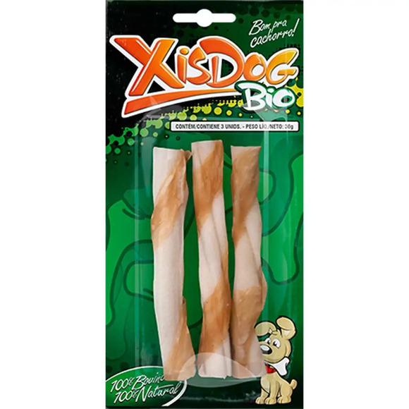 Petisco Enrolado Bio Xis Dog 3 unidades