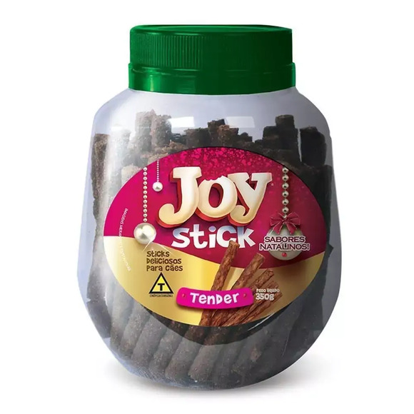 Petisco Joy Stick Tender Sabores Natalinos 350 g