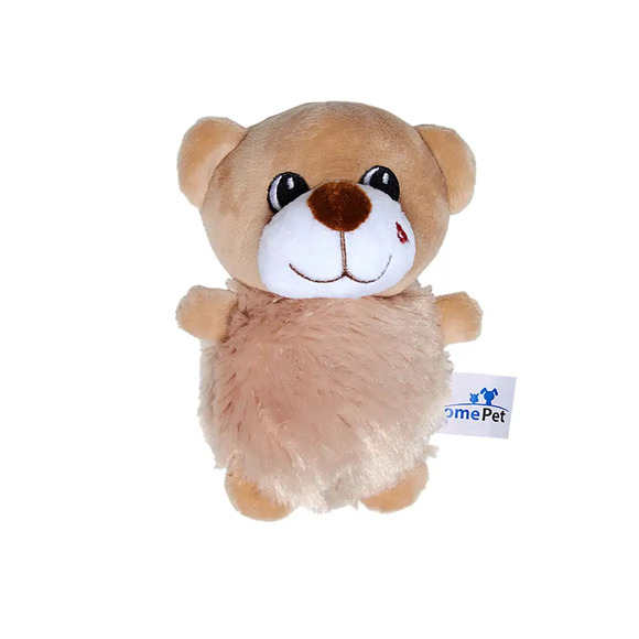 Brinquedo Pelúcia Urso HomePet Marrom Único