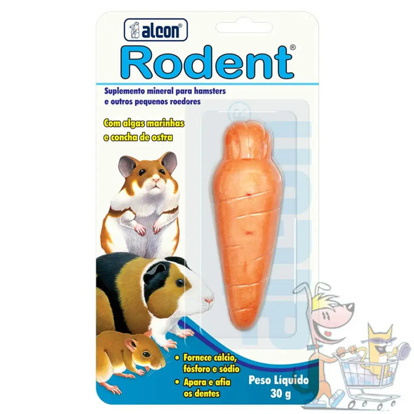 Suplemento para Pequenos Roedores Rodent Alcon 30 g