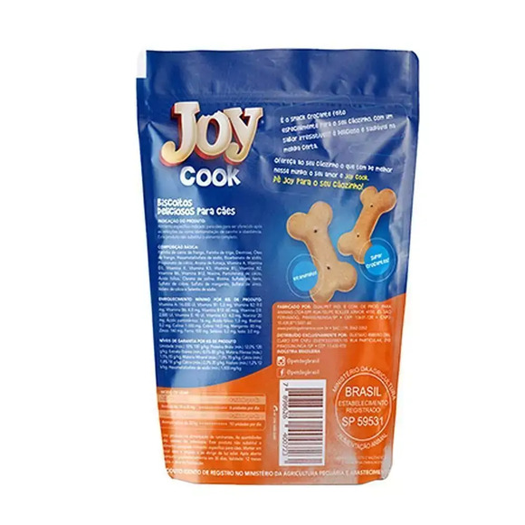 Petisco Biscoito Joy Cook Mini Frango 250 g