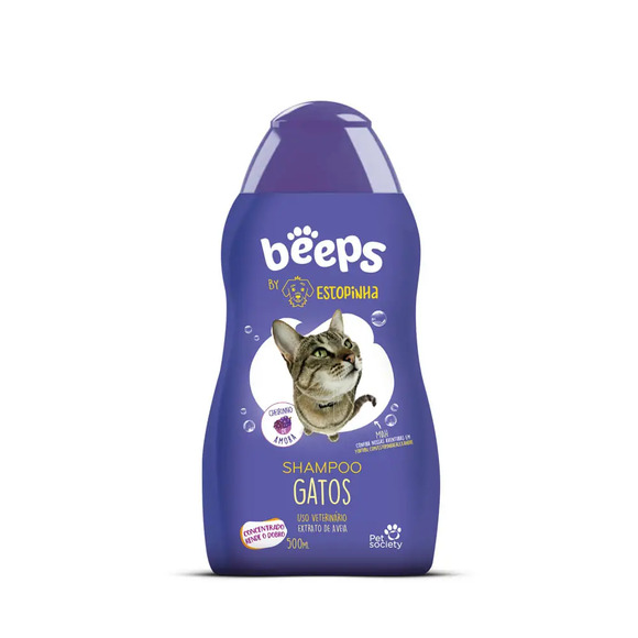 Shampoo para Gato Beeps Estopinha 500ml