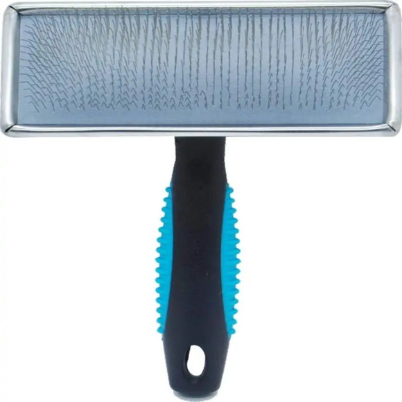 Rasqueadeira Clássica Reta Média Azul Propetz Único