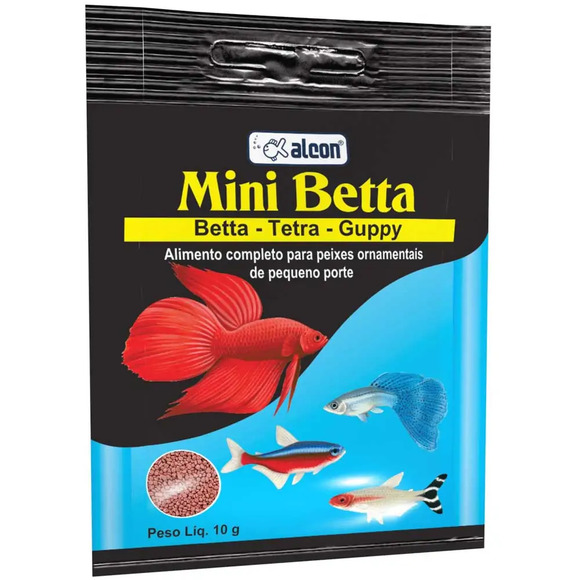 Ração Mini Betta Alcon 10g