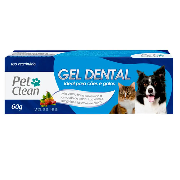 Gel Dental Tutty-Frutty Pet Clean 60g