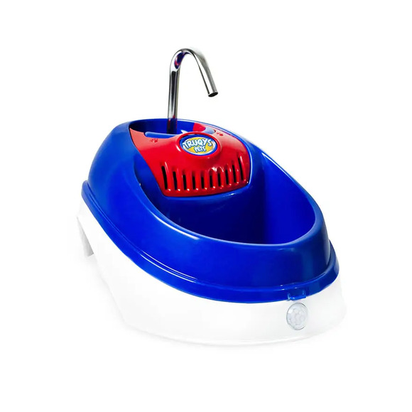 Bebedouro Fonte Volcano com Sensor de Presença Azul Truqys Único