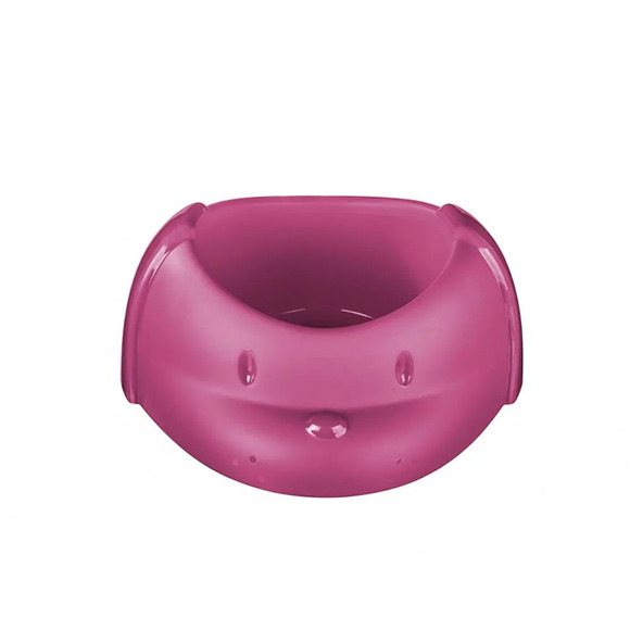 Comedouro Plástico para Cachorro Rosa Sanremo 650 ml