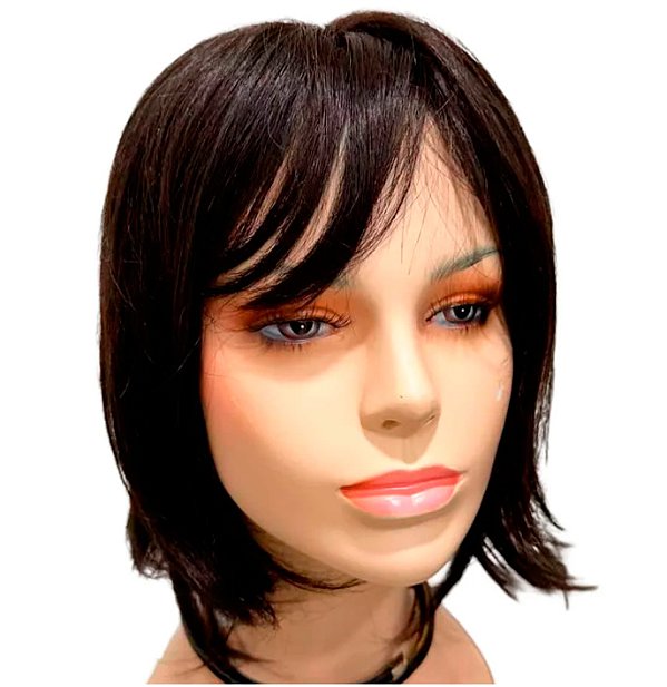 Front Lace Cassia Cabelo Humano curto - 25cm